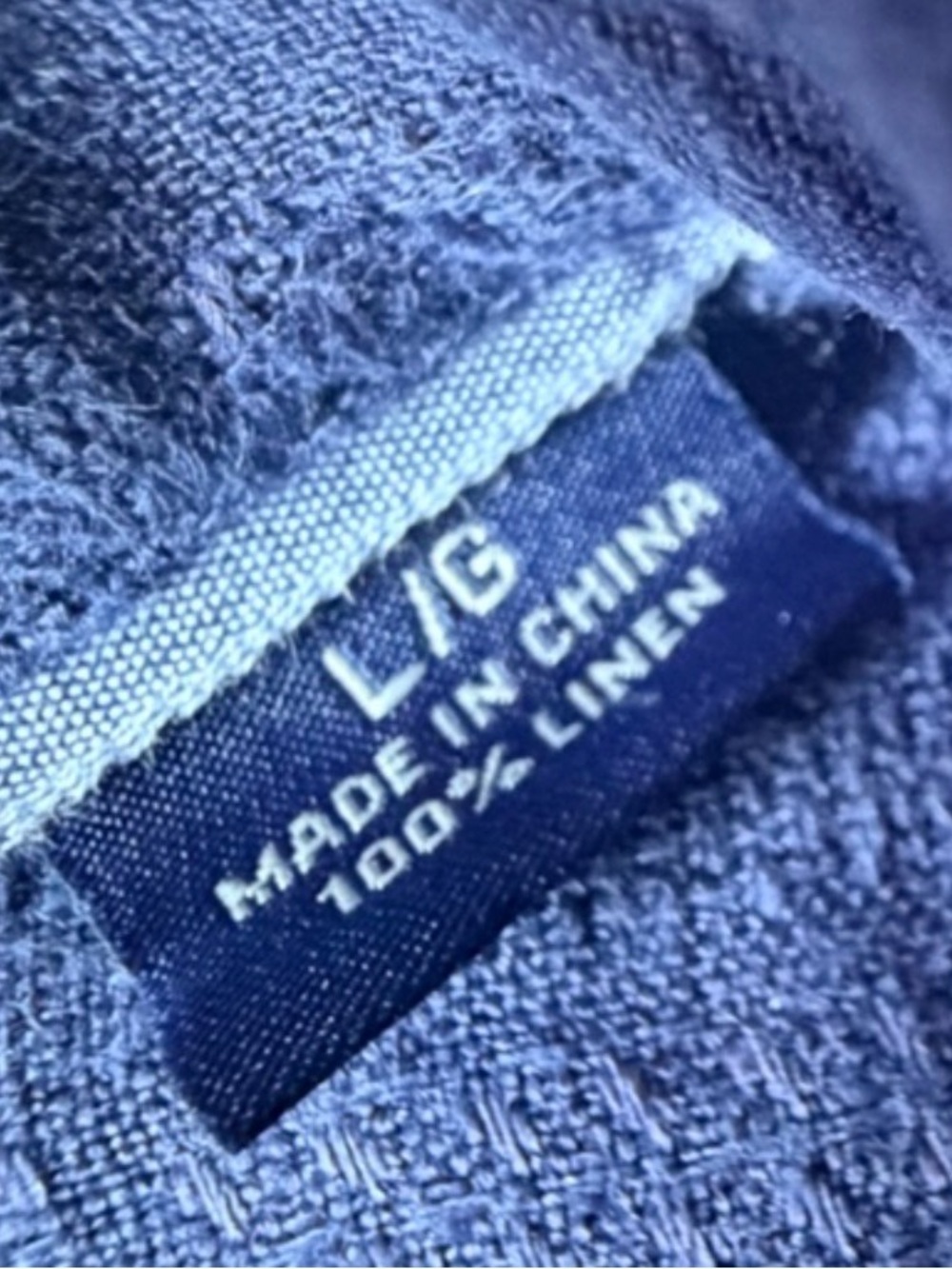 Tommy Bahama 100% Linen Textured Short Sleeve Button Up Shirt L Coastal Beachy - Picture 7 of 16